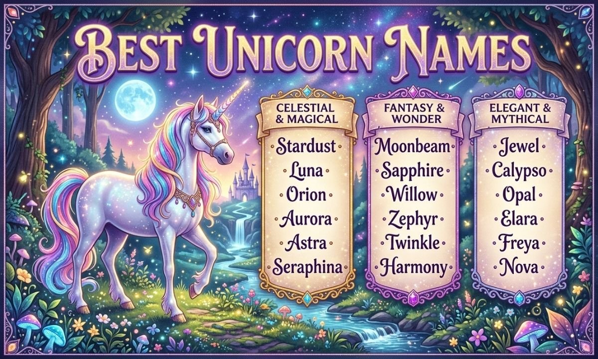 Best Unicorn Names