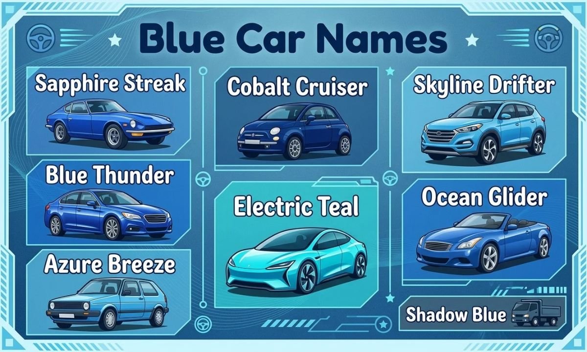 Blue Car Names
