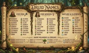 Druid Names
