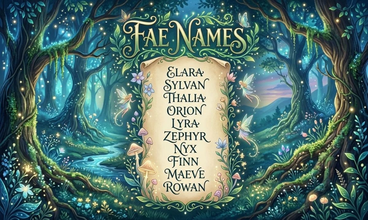 Fae Names