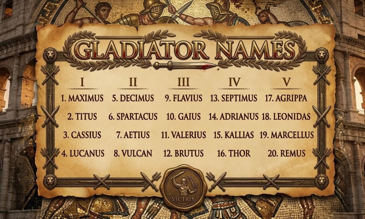 Gladiator Names