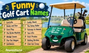 Funny Golf Cart Names