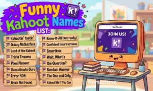 Funny Kahoot Names