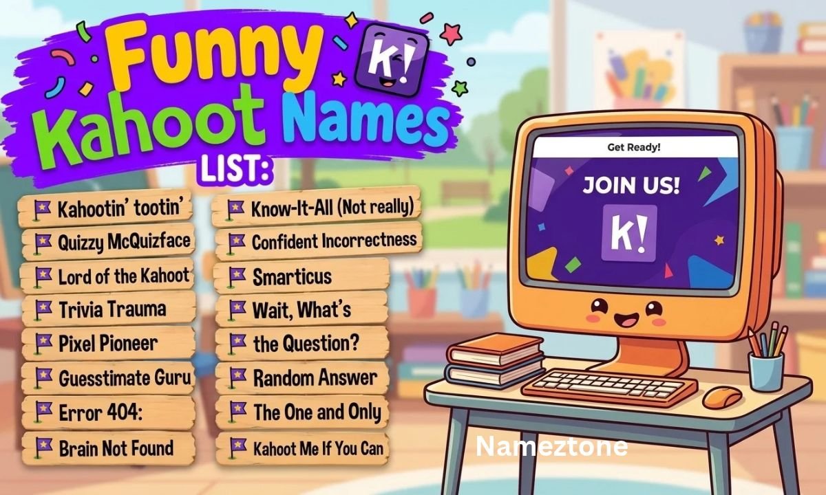 Funny Kahoot Names