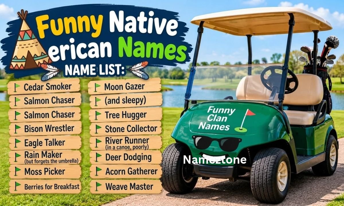 Funny Native American Names