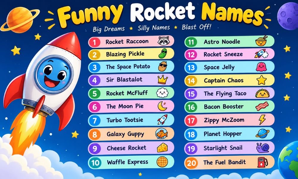 Funny Rocket Names