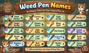 Weed Pen Names