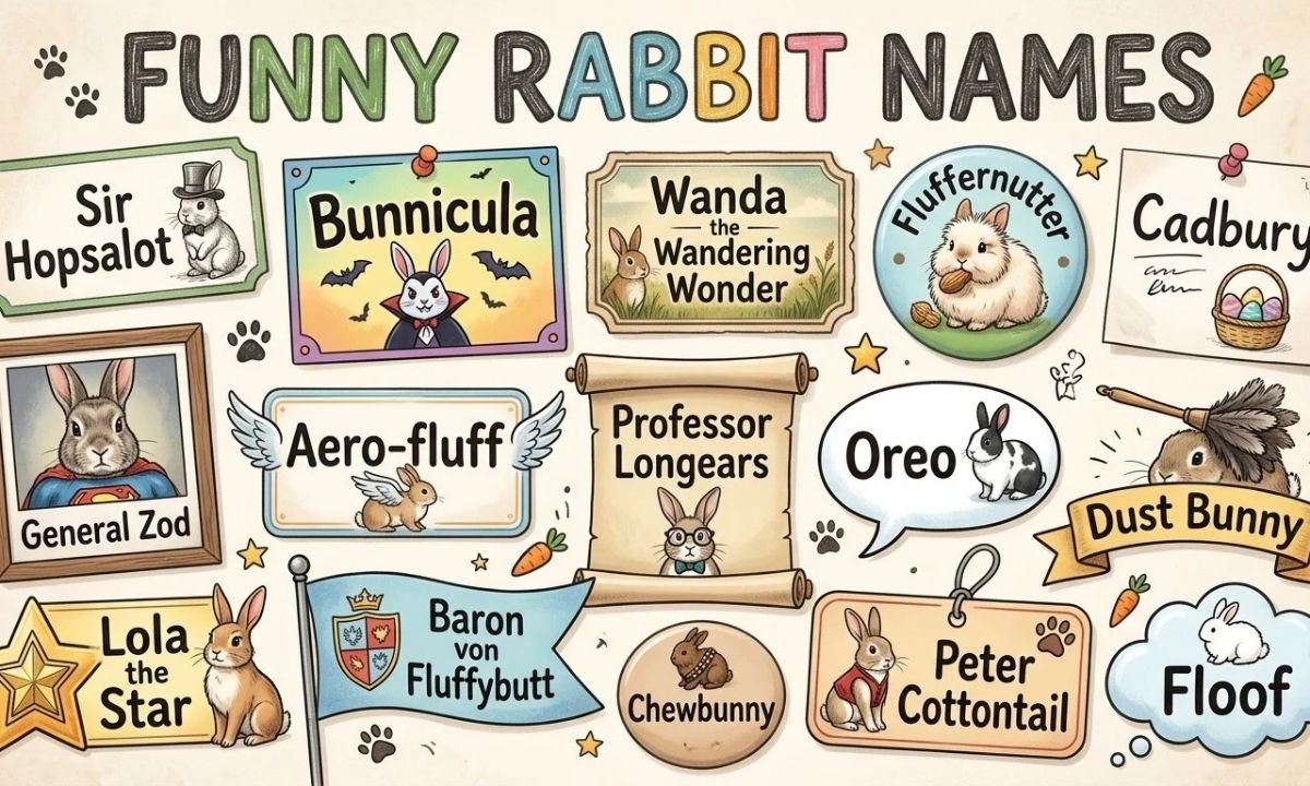 Funny Rabbit Names