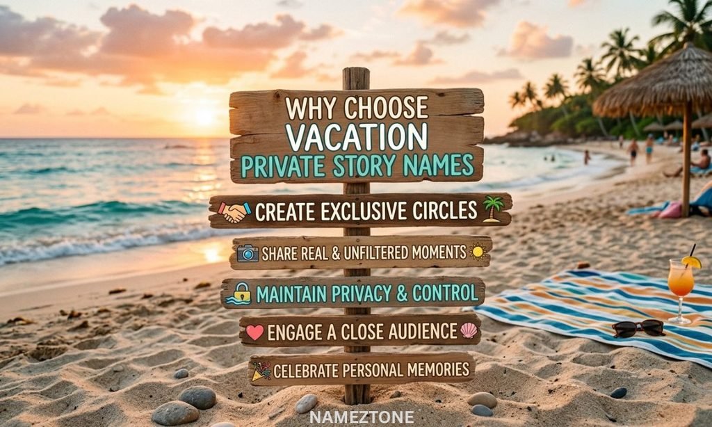 Why Choose Vacation Private Story Names